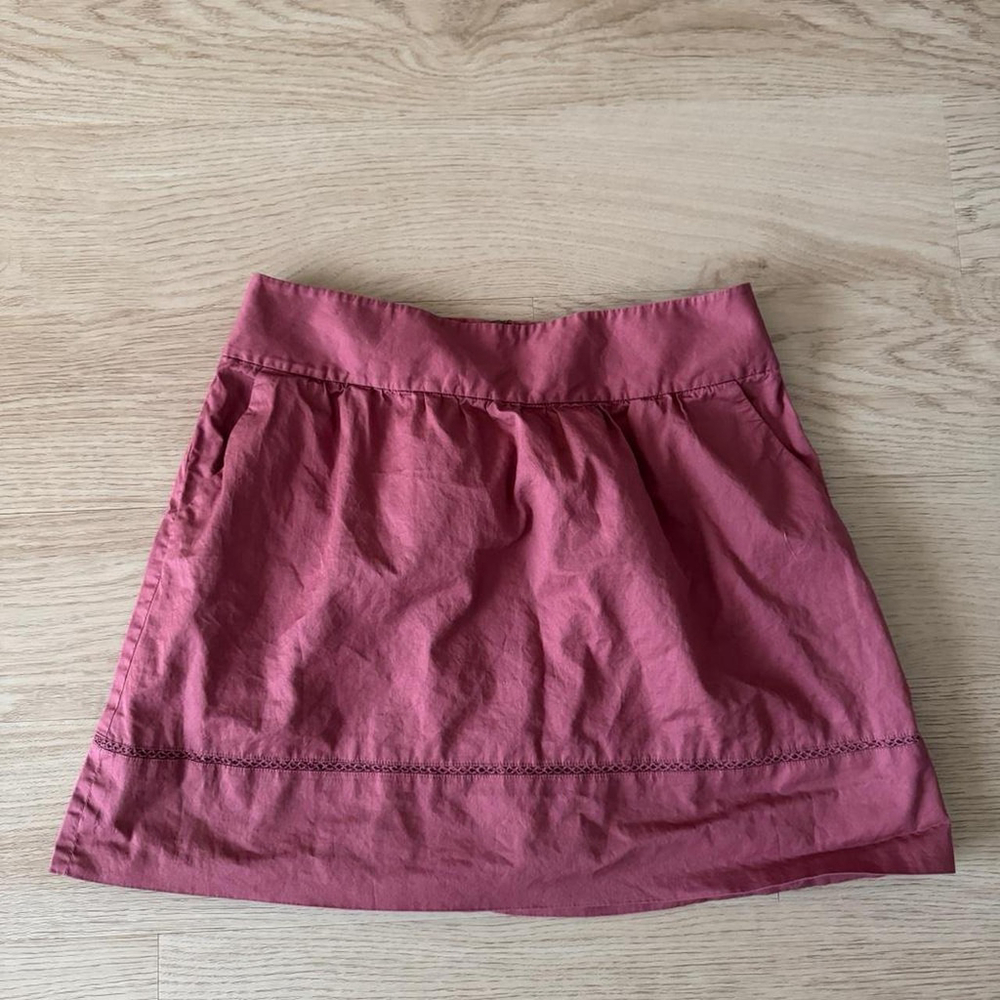 LOFT Pink mini skirt